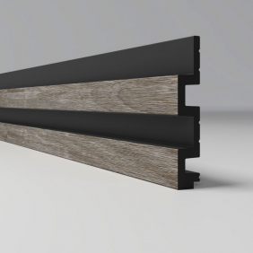 Comfort 3D-Prof XL 406 Дуб серый - 2,95м